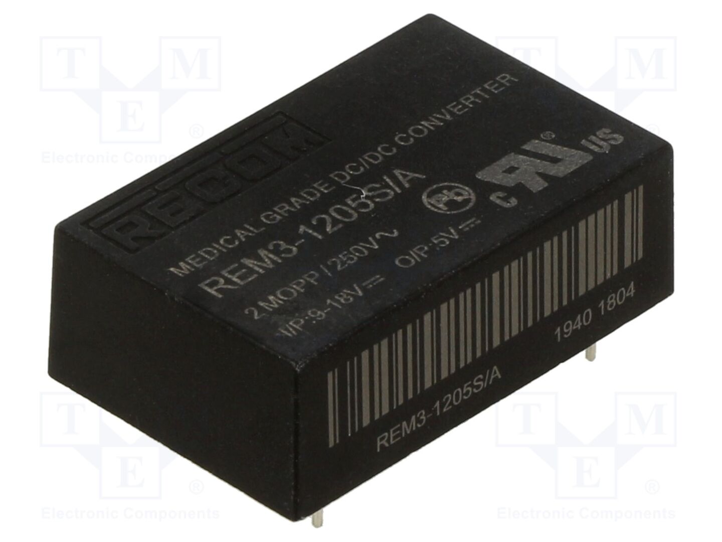 RECOM REM3-1205S/A DC/DC-muunnin 3W, 5VDC