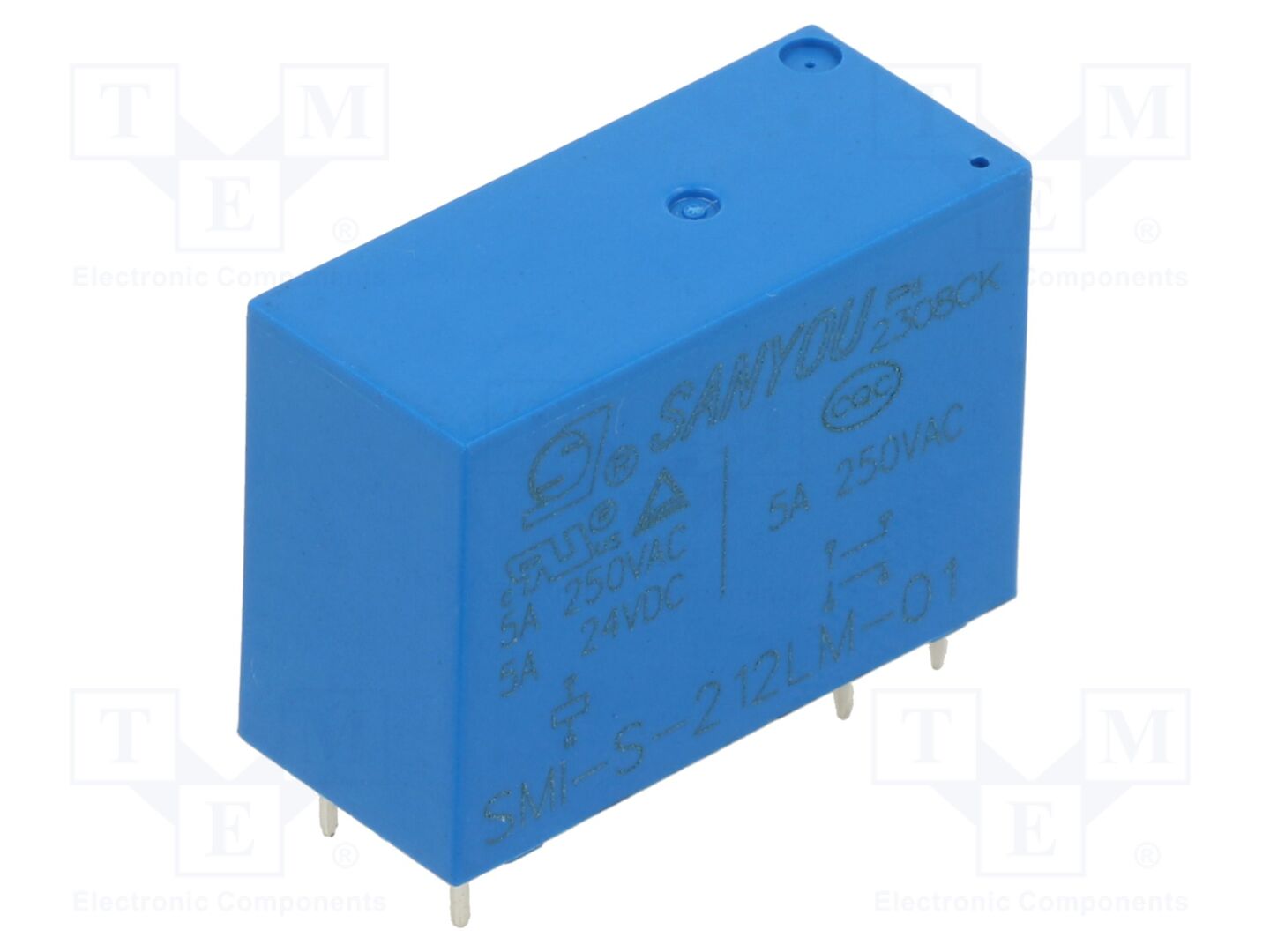 SANYOU SMI-S-212LM Sähkömagneettinen rele 12VDC (50 kpl erä)