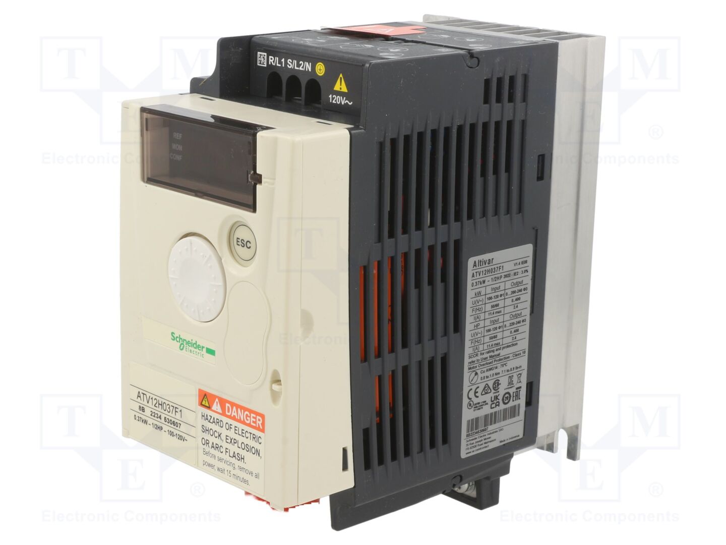 SCHNEIDER ELECTRIC ATV12H037F1 Taajuusmuuttaja 0.37kW
