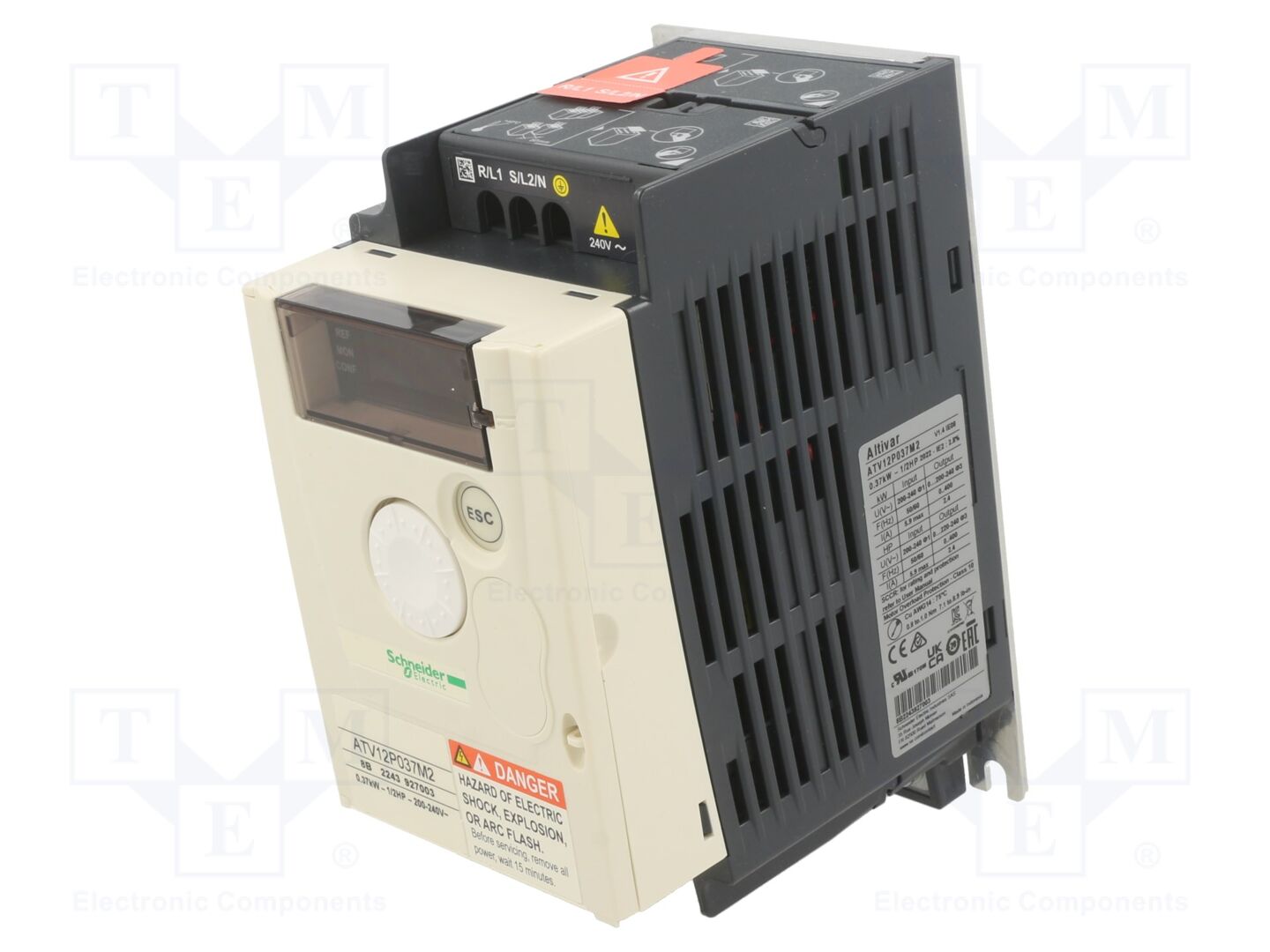 SCHNEIDER ELECTRIC ATV12P037M2 Taajuusmuuttaja 0,37kW