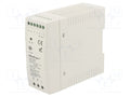 QOLTEC 50910 DIN-kiskoon kiinnitettävä kytkentävirtalähde 40W 12VDC