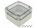 KRADEX ZP12012075SJP-PC Yleiskotelo 120x120x75mm
