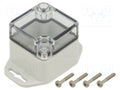 KRADEX ZP454540SUJP-ABSPC Monikäyttöinen kotelo 45x45x40mm IP67