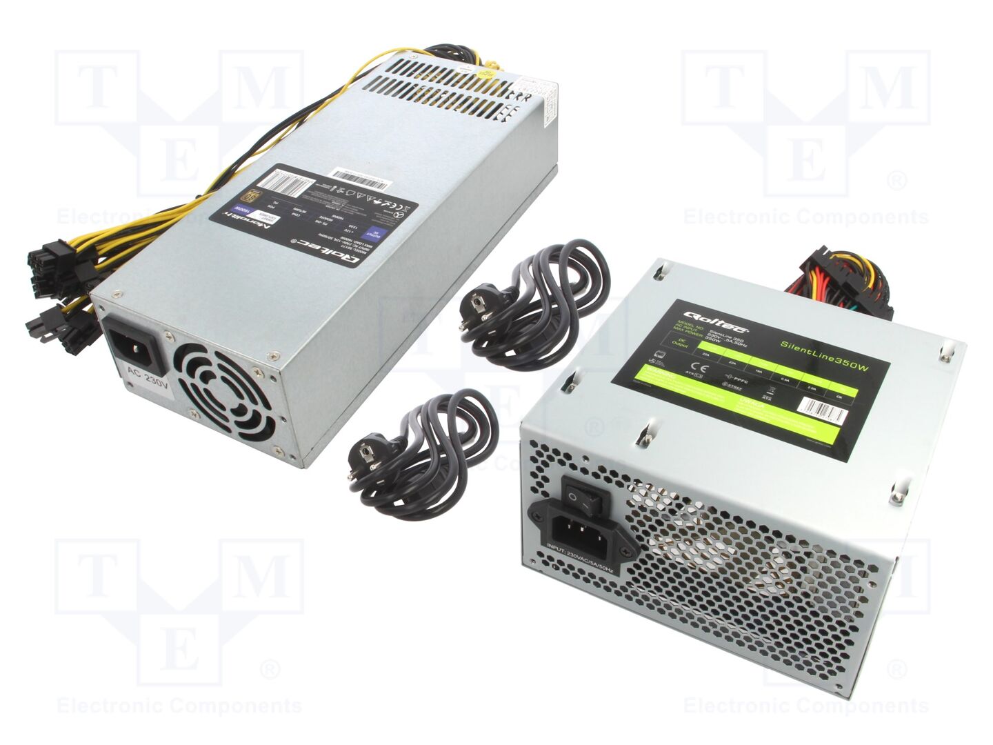 QOLTEC 50351 ATX-tietokoneen virtalähde 350W/1600W 3.3V/5V/12V