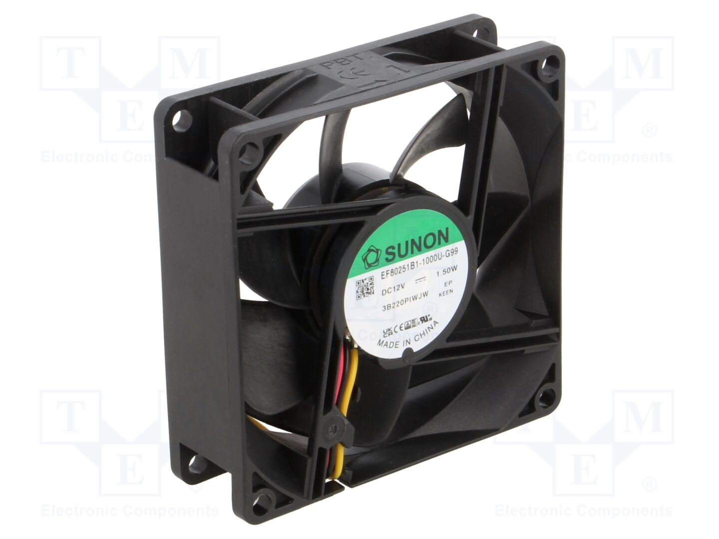 SUNON EF80251B1-G99-A Aksiaalipuhallin 12VDC