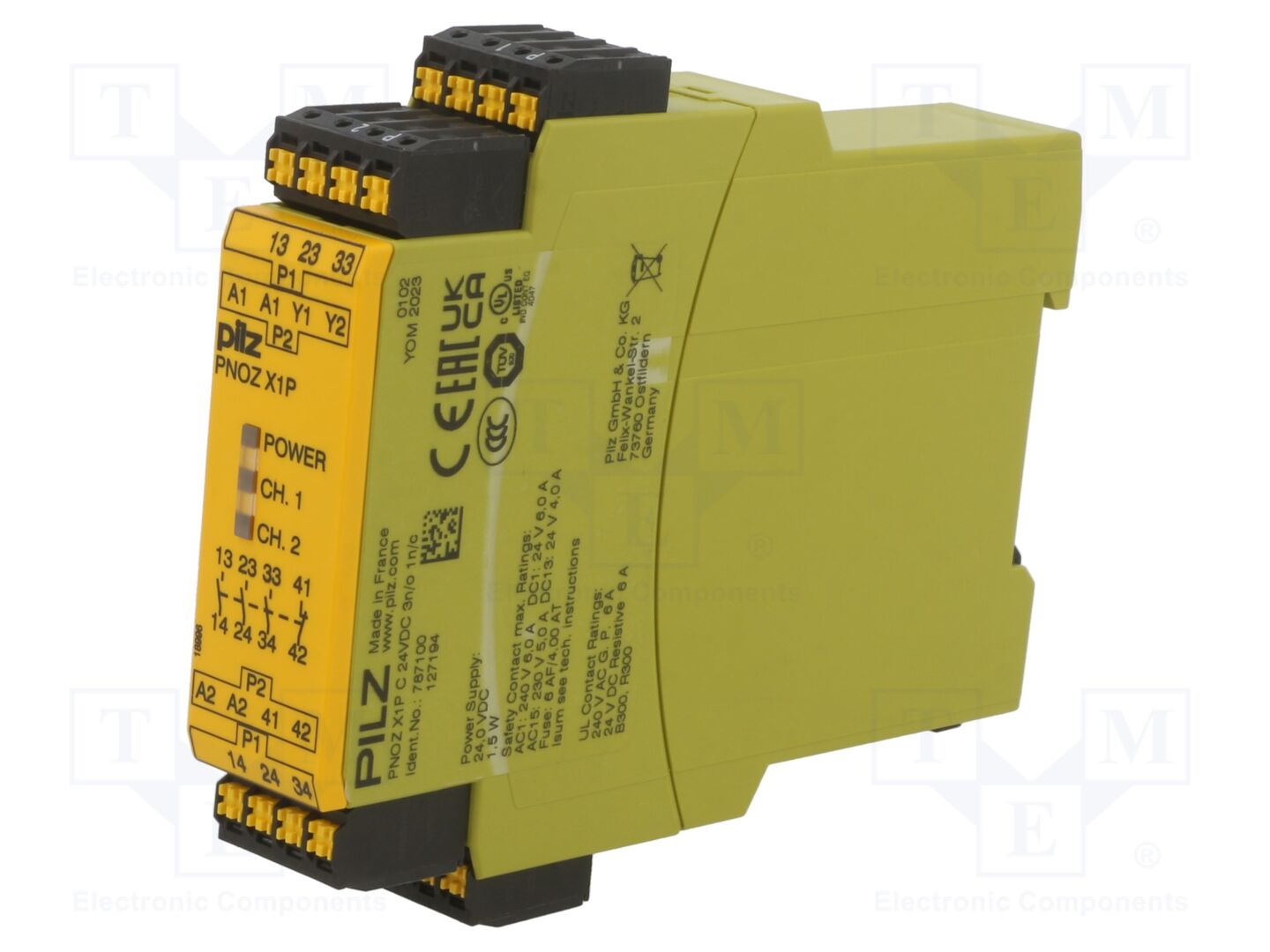 PILZ 787100 Turvarele 24VDC