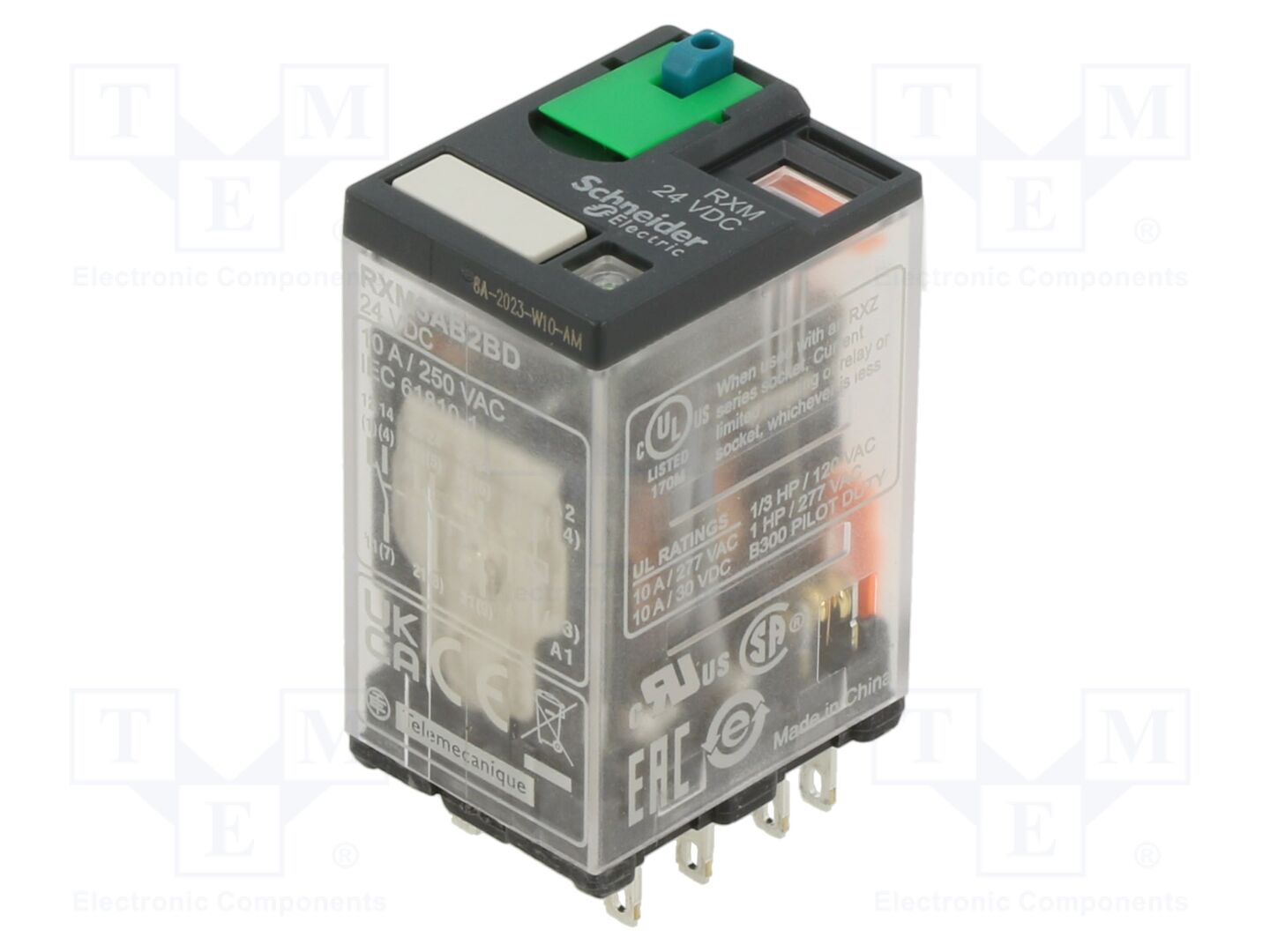 SCHNEIDER ELECTRIC RXM3AB2BD Sähkömagneettinen rele 24VDC