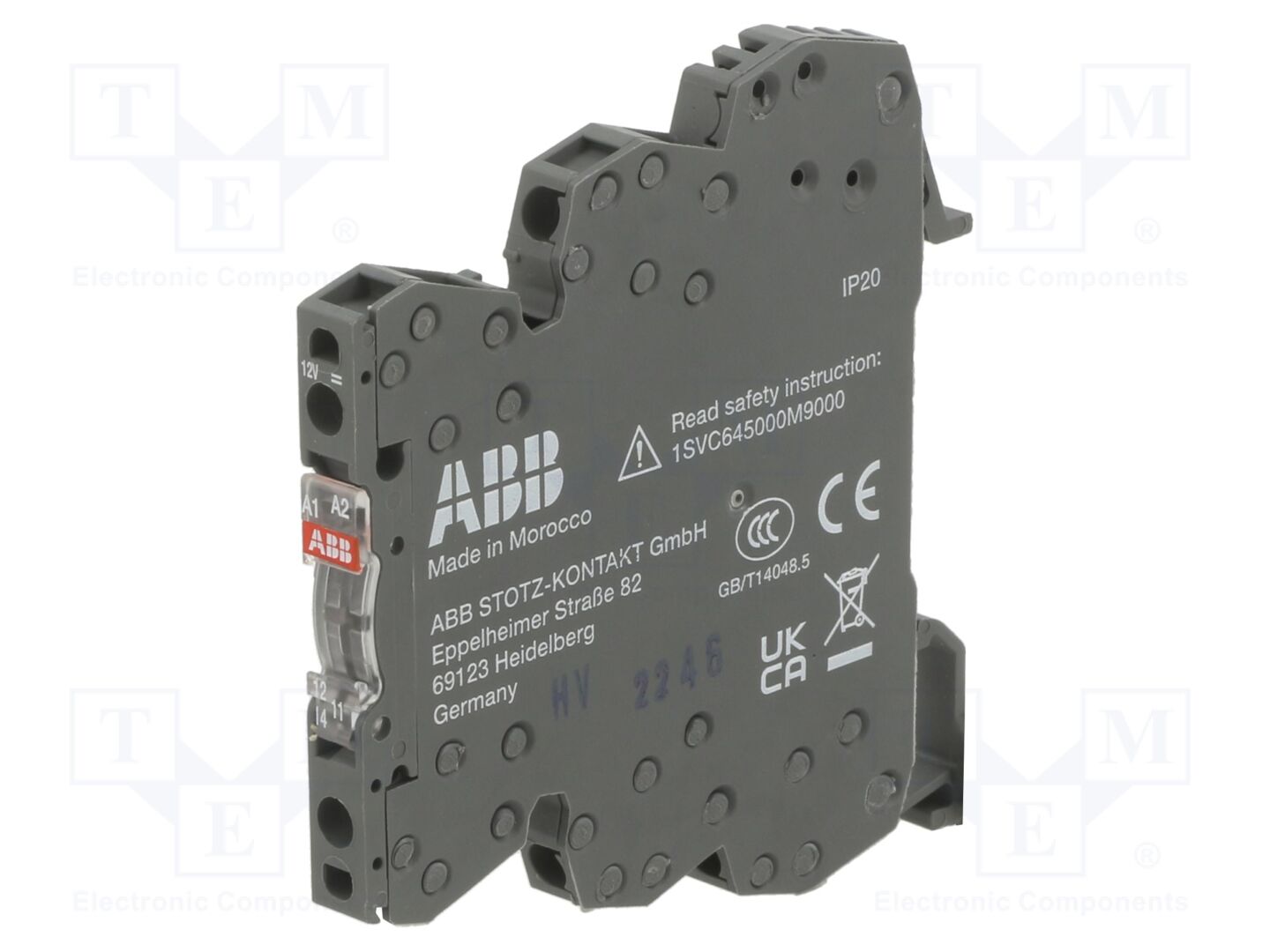 ABB RB121G-12VDC Liitinrele 12VDC