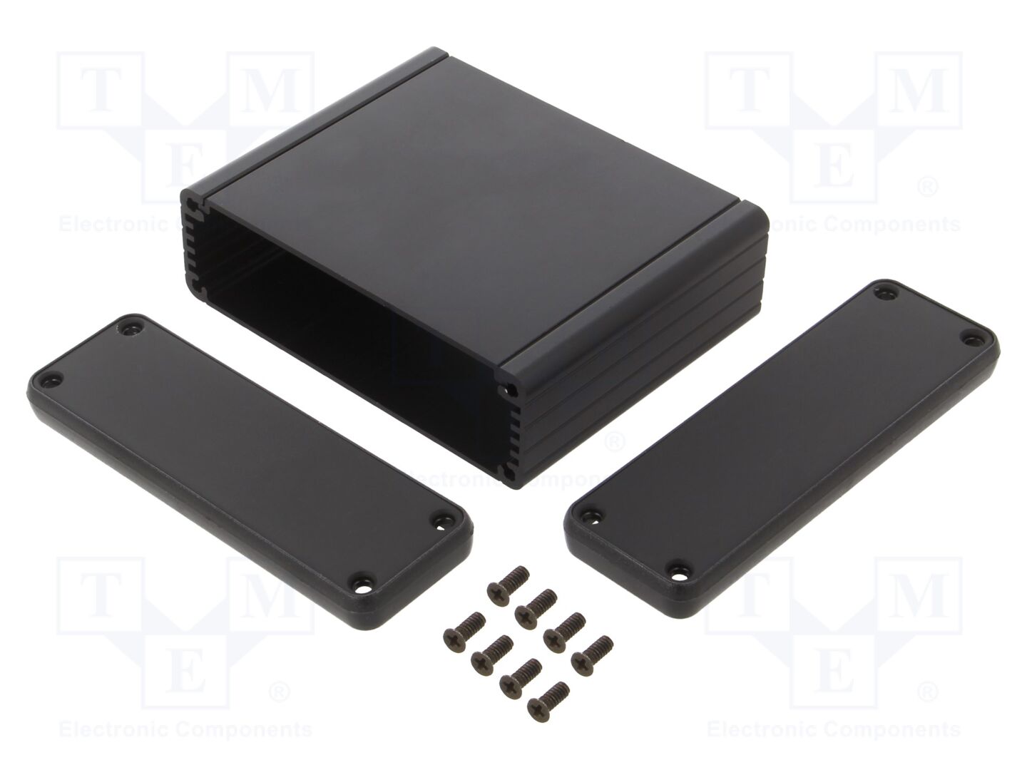 HAMMOND 1455L801BK Kotelo paneelilla 80x103x31mm