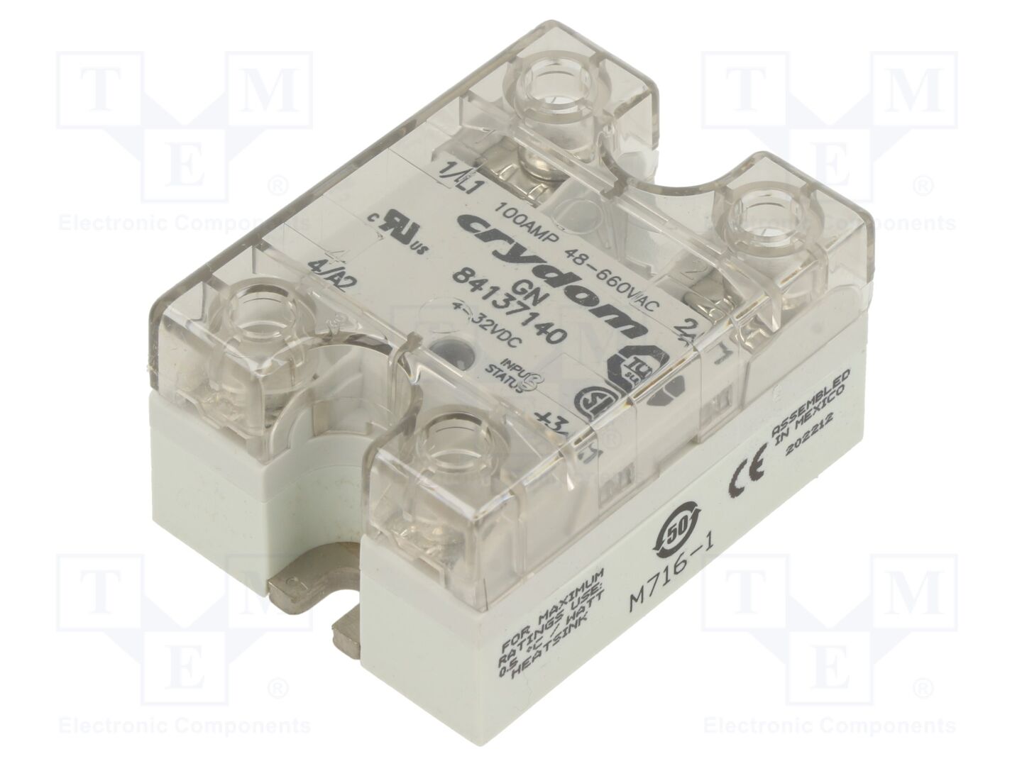 SENSATA / CRYDOM GN-100A-7140 Puolijohderele 100A