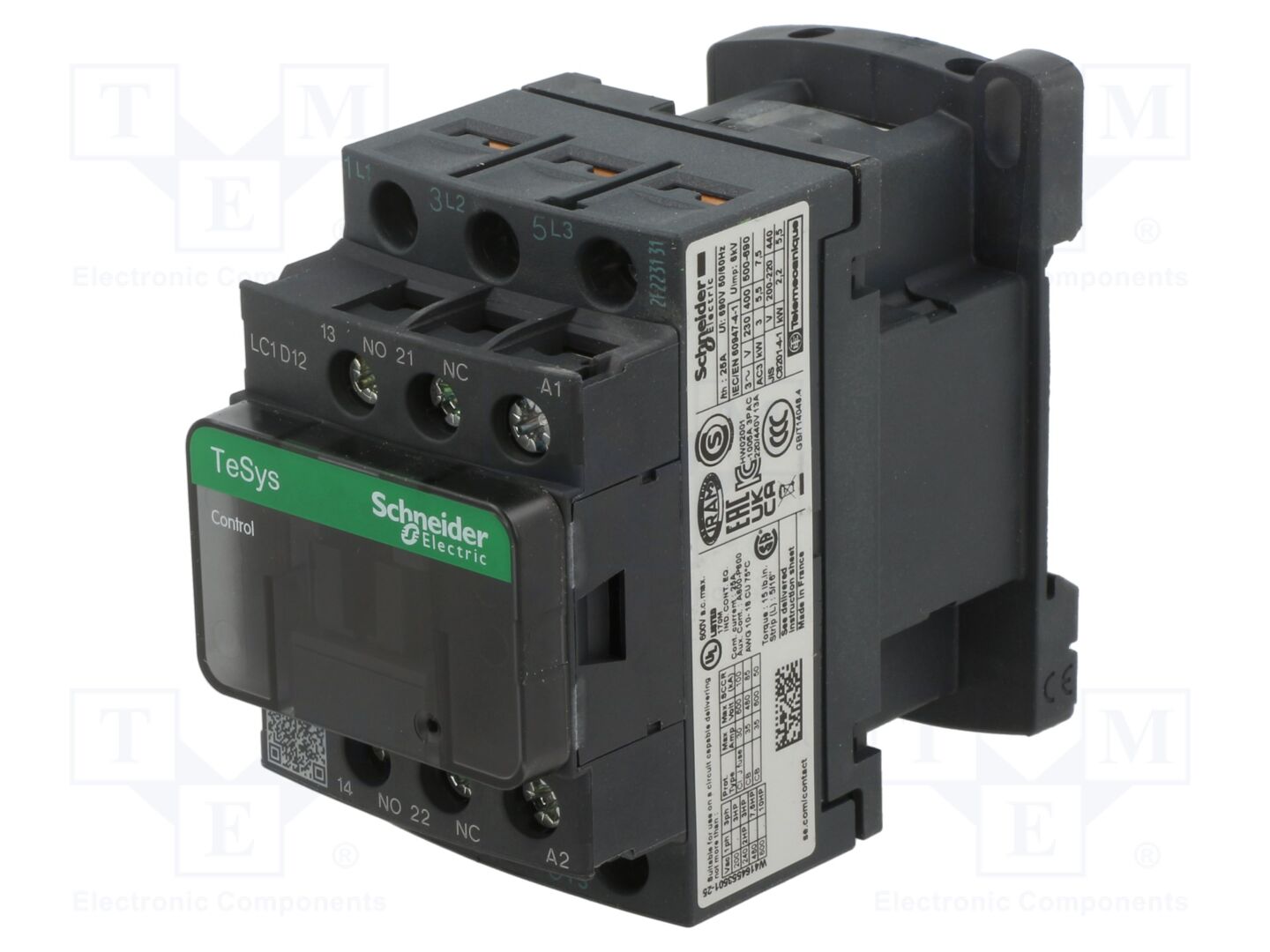 SCHNEIDER ELECTRIC LC1D12P5 Kontraktori 230VAC