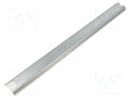 FIBOX EKIV 37 DIN-kisko TS35 366mm