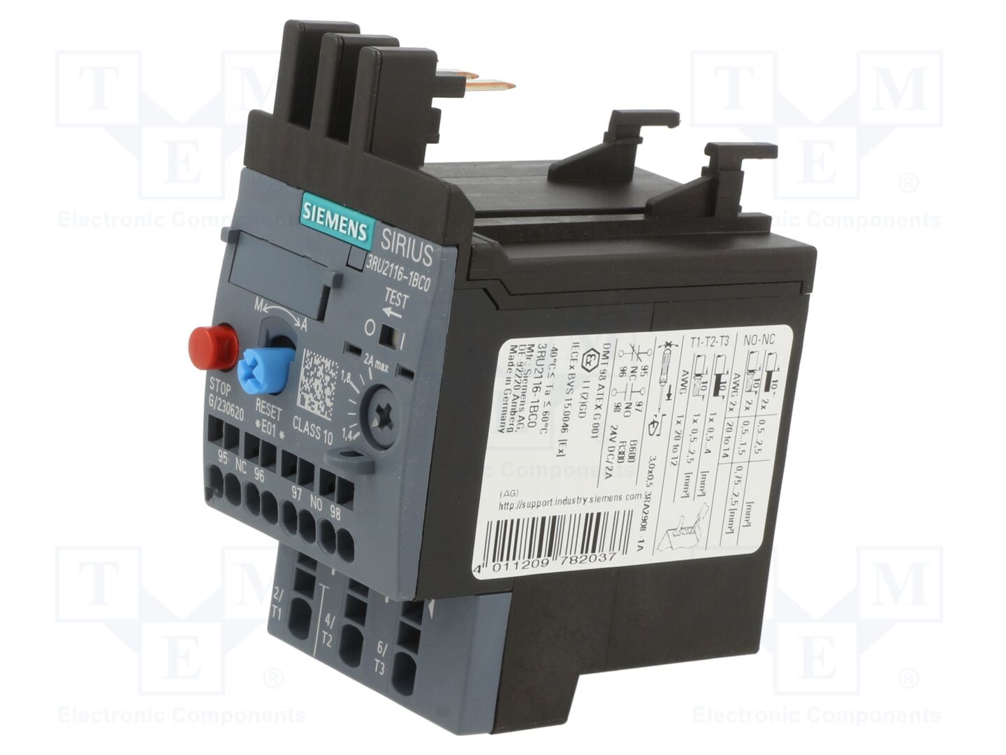 SIEMENS 3RU2116-1BC0 Lämpörele 1.4÷2A