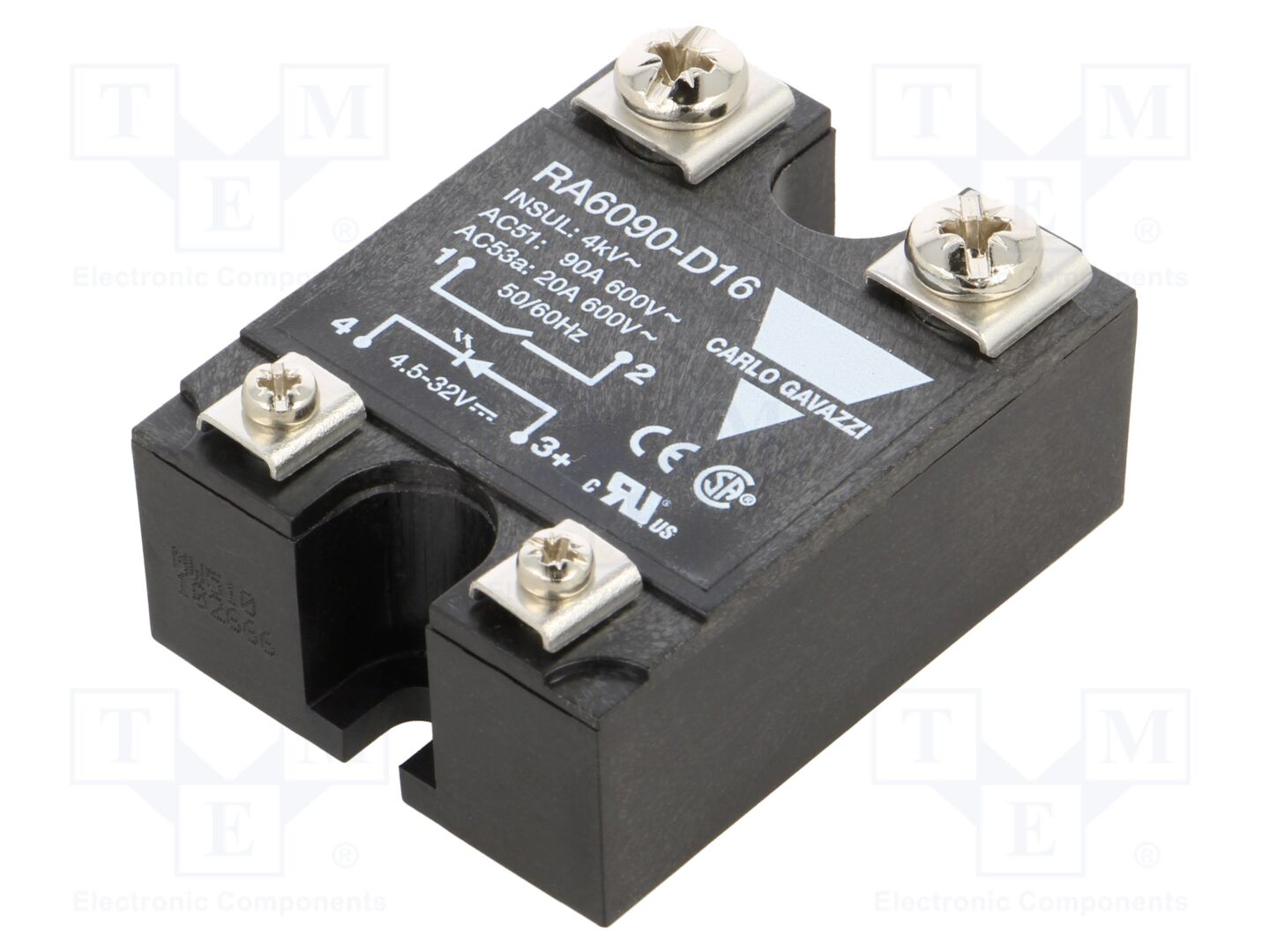 CARLO GAVAZZI RA6090-D16 Puolijohderele 90A
