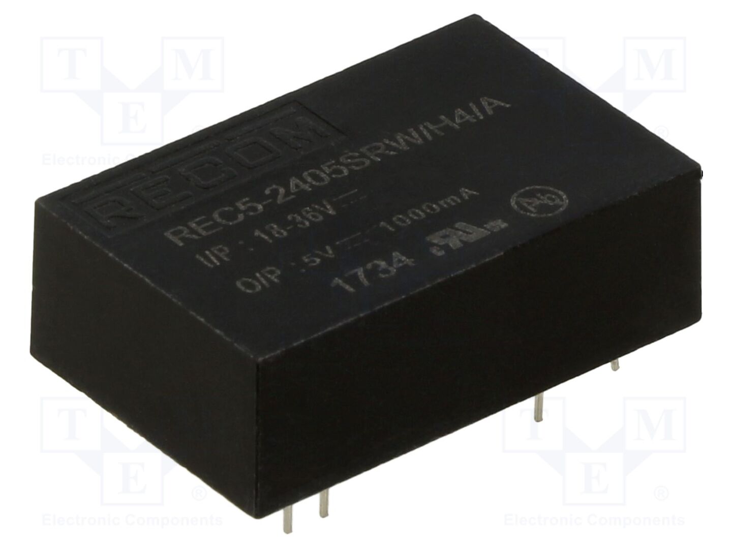 RECOM REC5-2405SRW/H4/A DC/DC-muunnin 5W