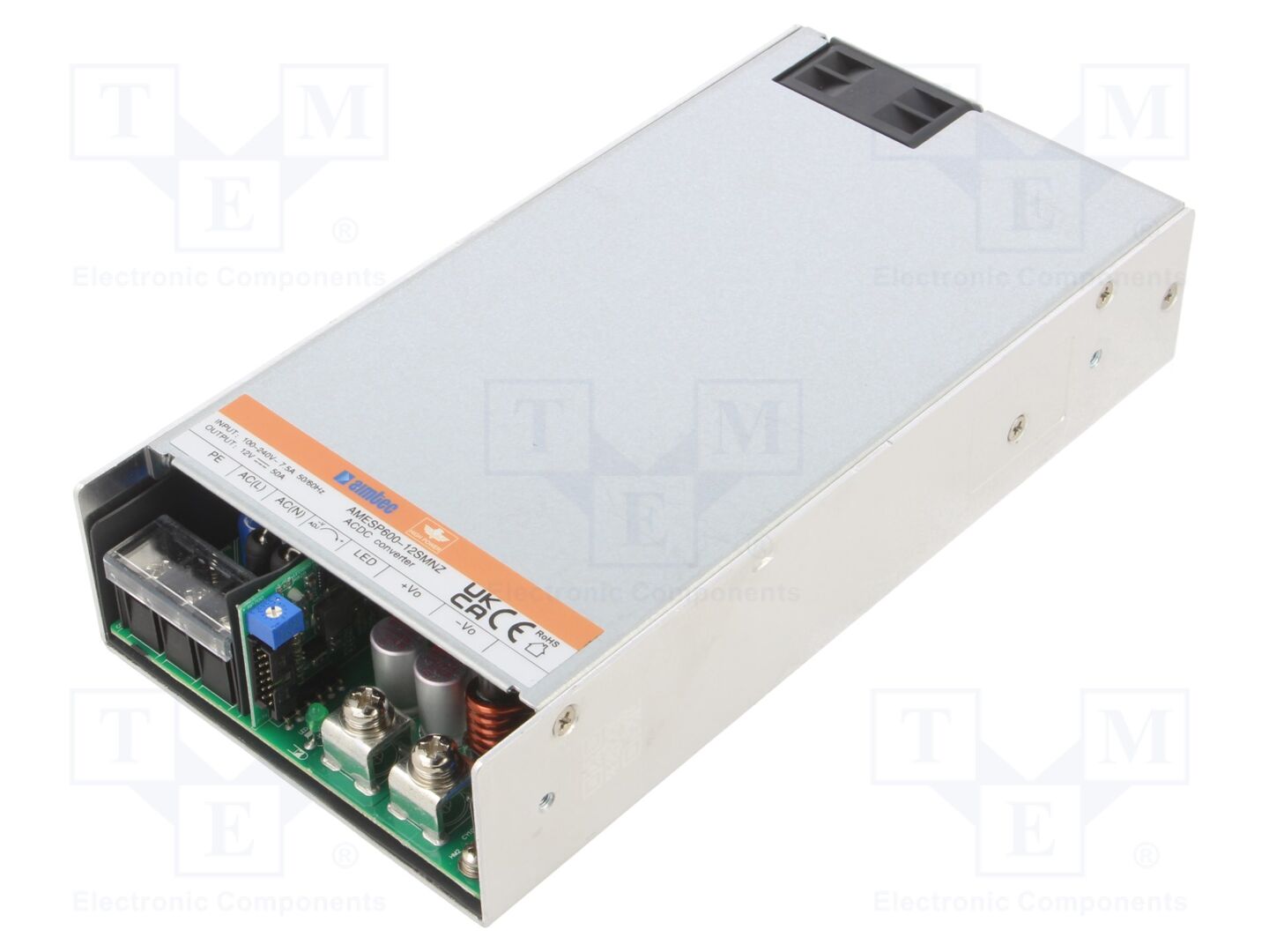 AIMTEC AMESP600-12SMNZ Sisäänrakennettu kytkentävirtalähde 600W 5VDC