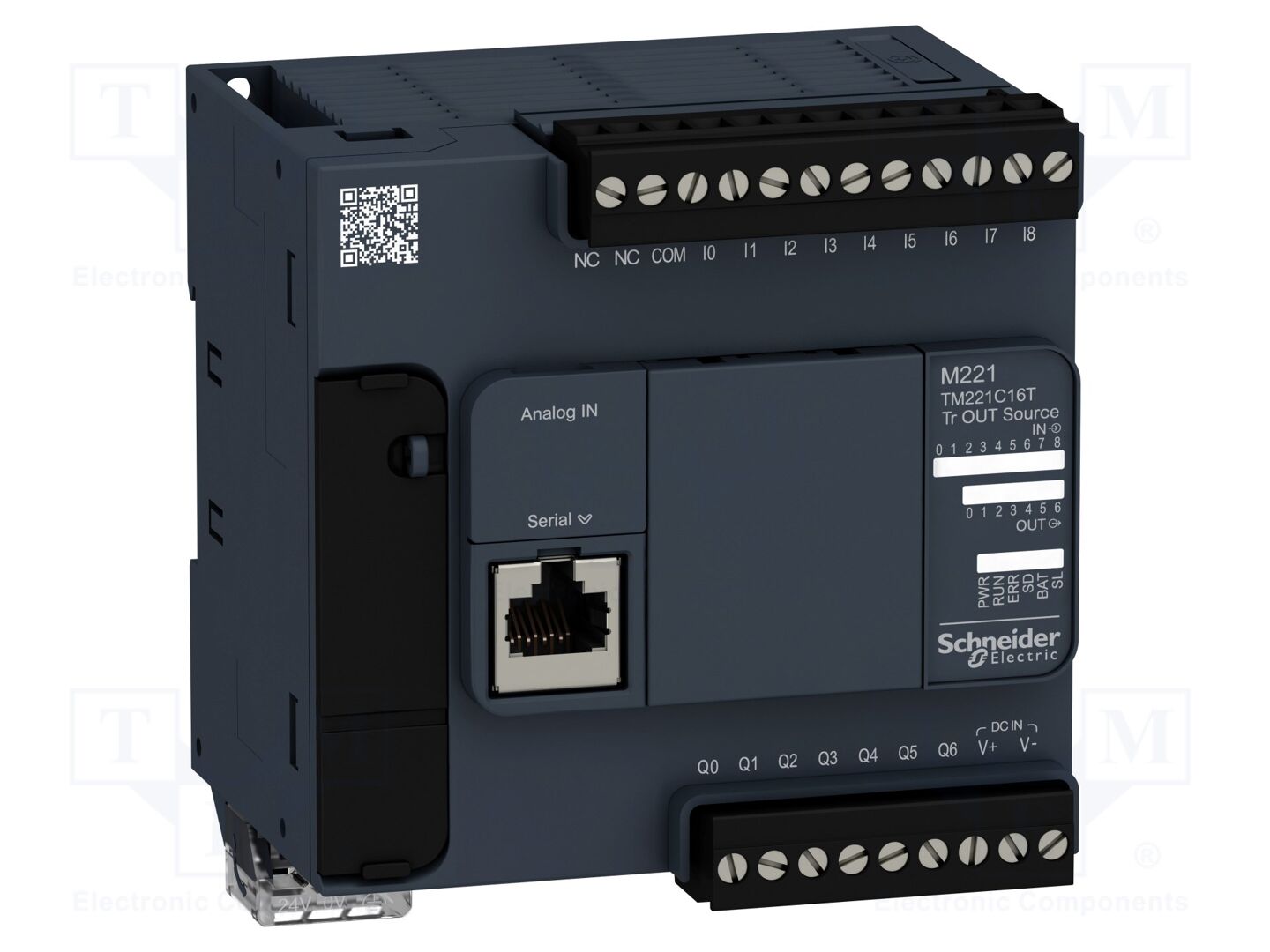 SCHNEIDER ELECTRIC TM221C16T Ohjelmoitava logiikka PLC-ohjain 9 tuloa / 7 lähtöä