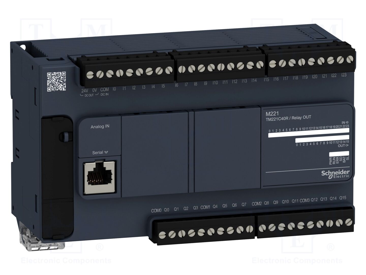 SCHNEIDER ELECTRIC TM221C40R PLC-ohjelmoitava ohjain 40 I/O