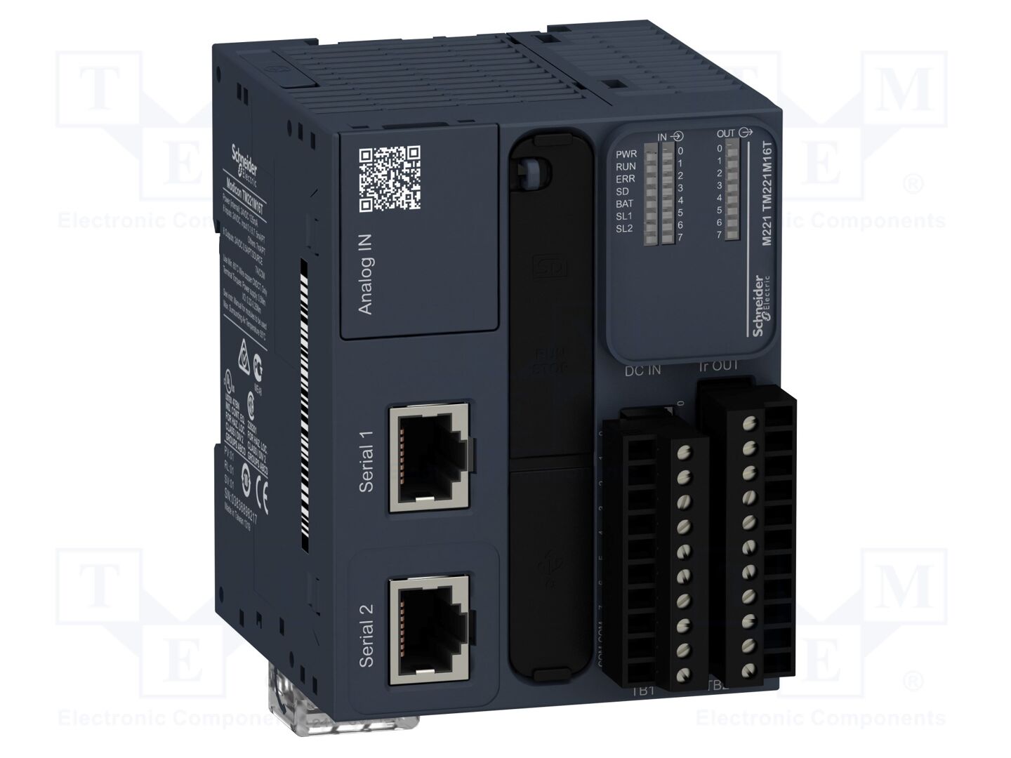 SCHNEIDER ELECTRIC TM221M16T PLC-ohjelmoitava ohjain 8 IN / 8 OUT