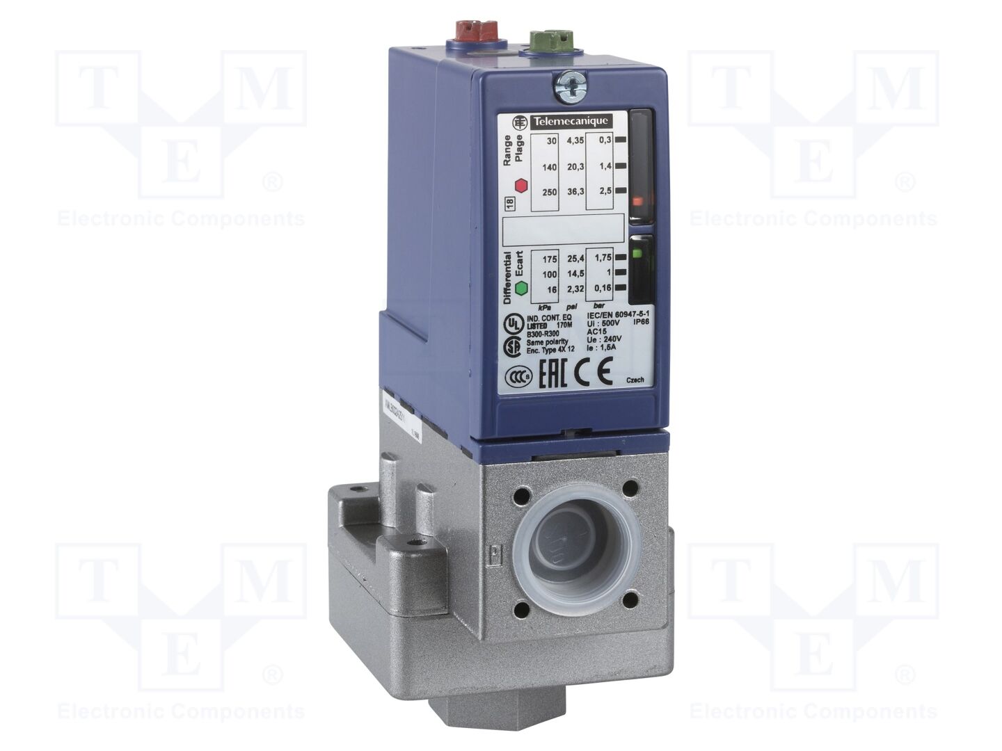 TELEMECANIQUE SENSORS XMLB002A2S11 Painekytkin 0.3÷2.5bar