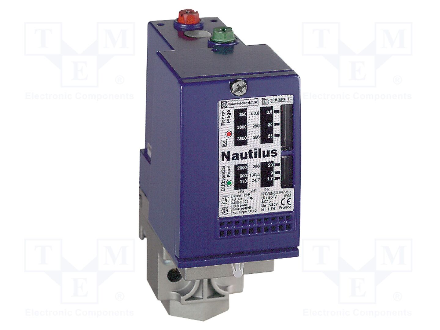 TELEMECANIQUE SENSORS XMLC160D2S12 Painekytkin -25÷70°C
