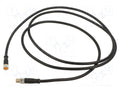 LUTRONIC 0810080003001-1.5M Anturikaapeli M8, 1,5m