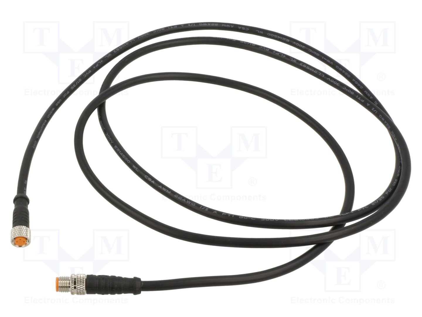 LUTRONIC 0810080003001-1.5M Anturikaapeli M8, 1,5m