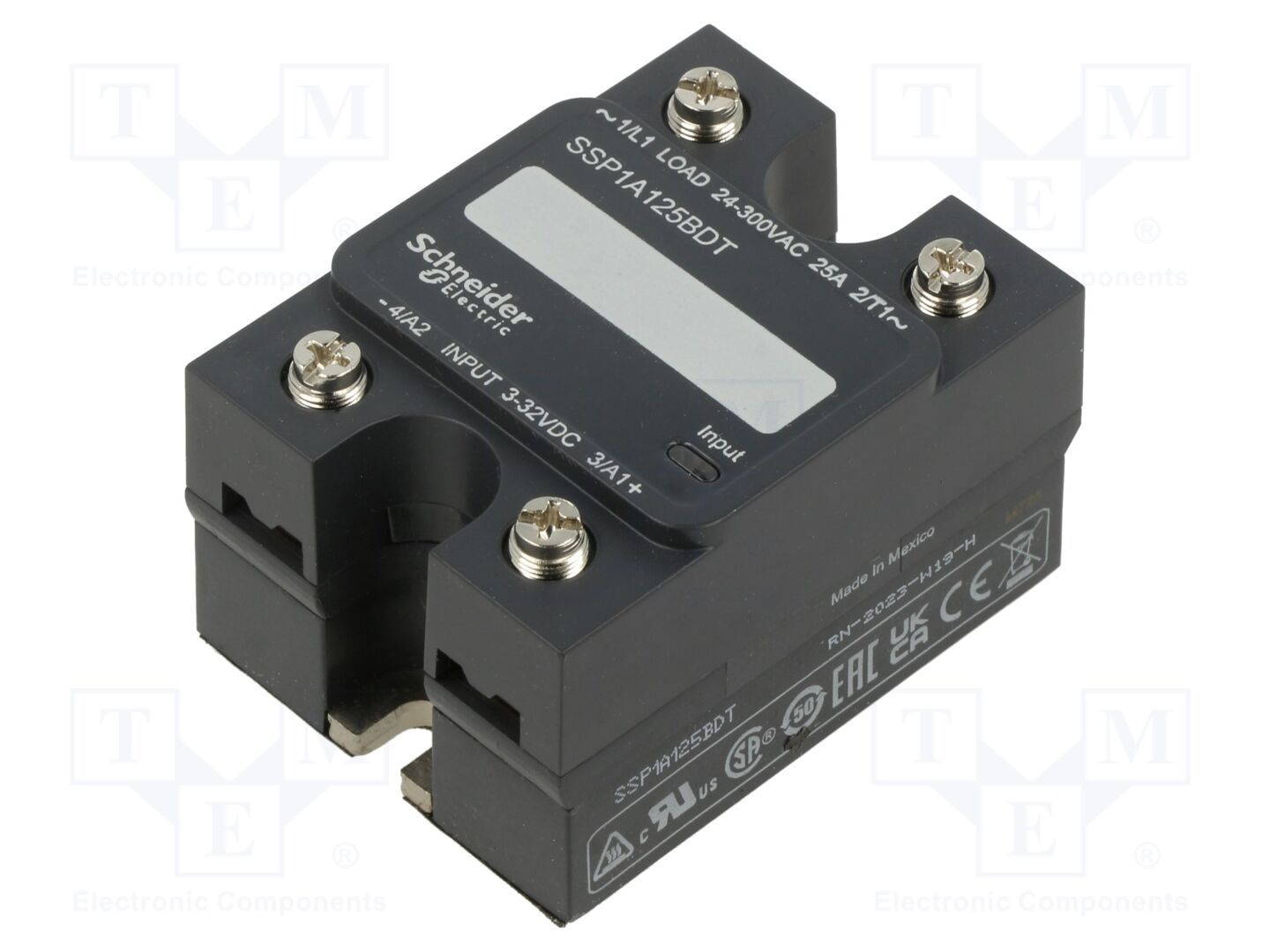 SCHNEIDER ELECTRIC SSP1A125BDT Kiinteän tilan rele 25A