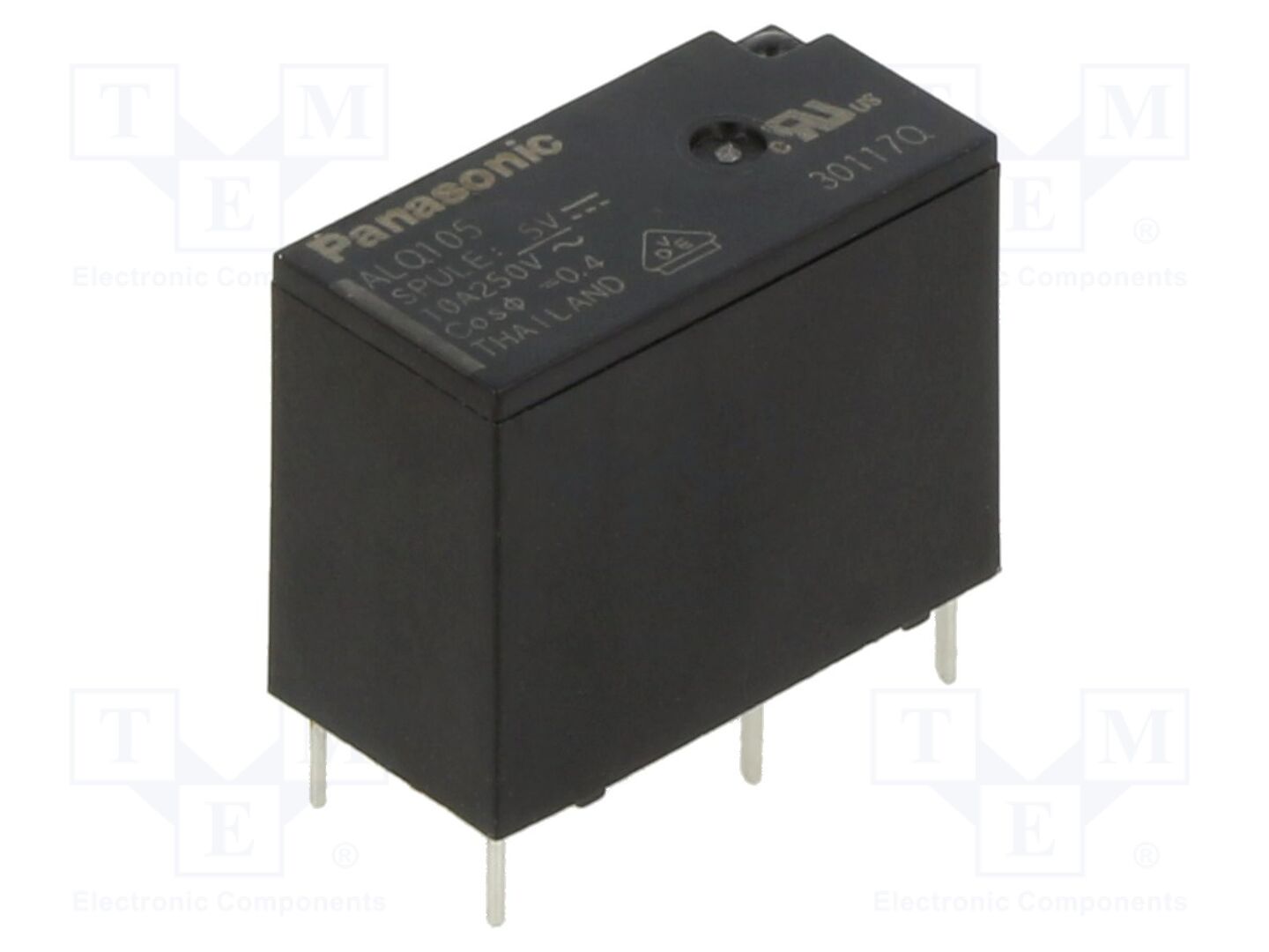 PANASONIC ALQ105 Sähkömagneettinen rele 5VDC (50 kpl erä)