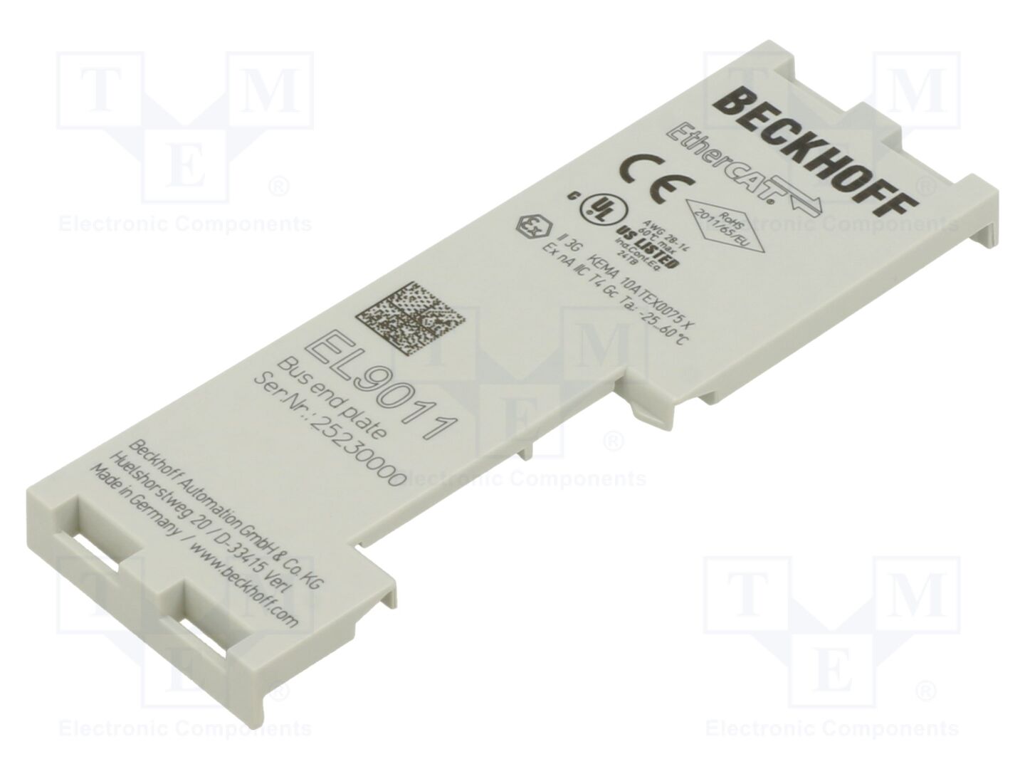 Beckhoff Automation EL9011 Automaatiomoduuli 11.06 g