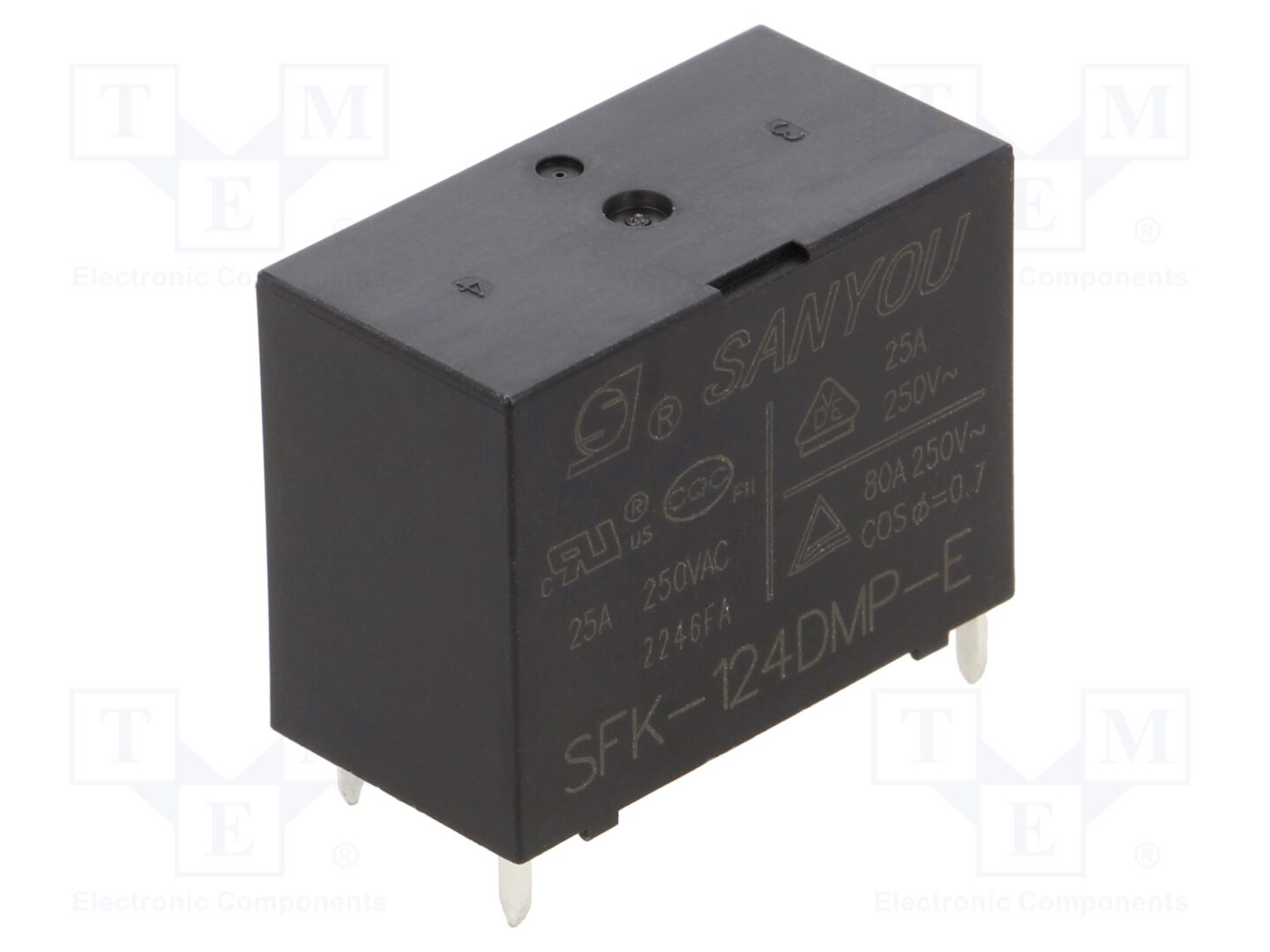 SANYOU SFK-124DMP-E Sähkömagneettinen rele 24VDC, 25A (50 kpl erä)