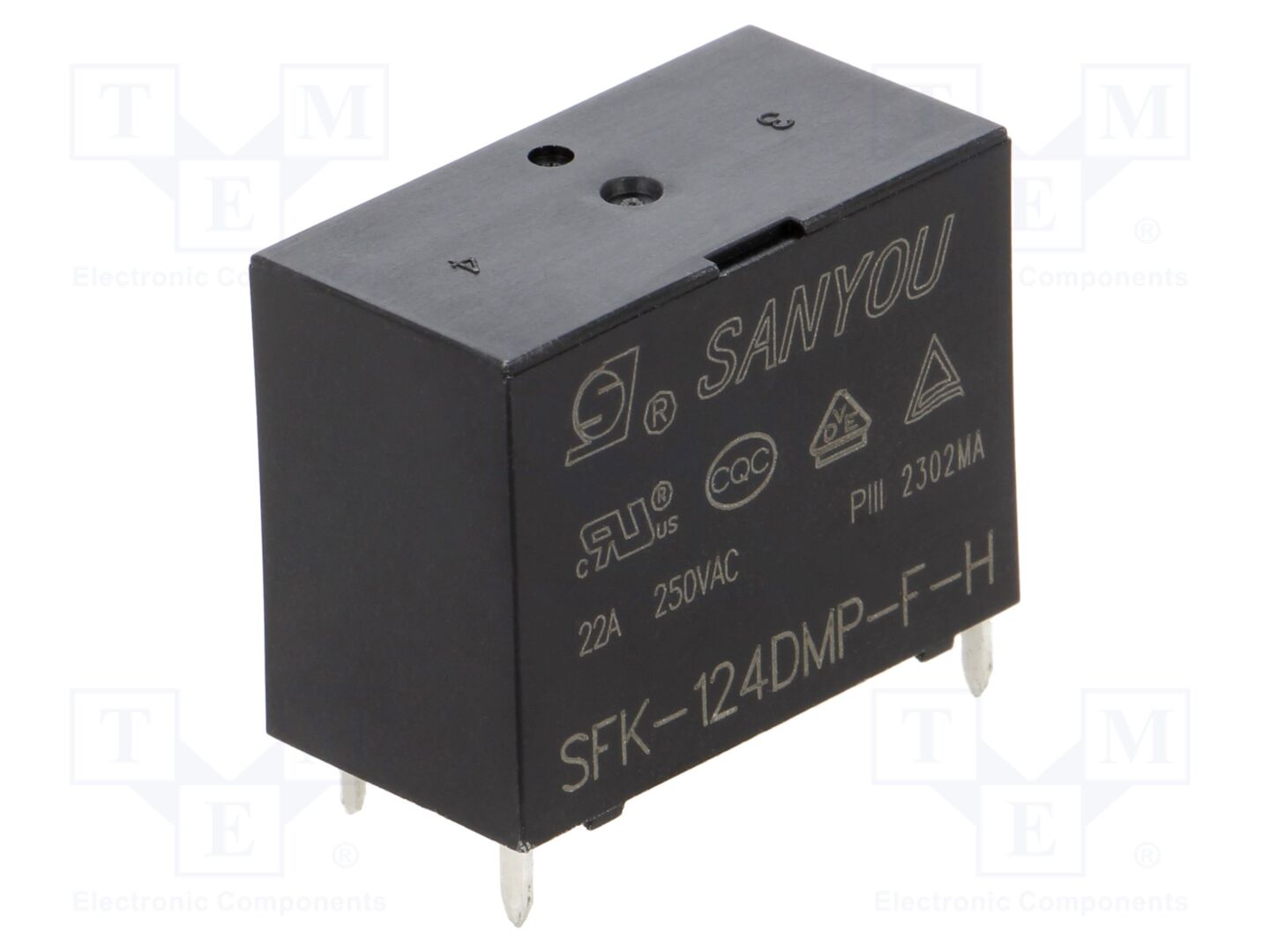 SANYOU SFK-124DMP-F-H Sähkömagneettinen rele 24VDC (50 kpl erä)