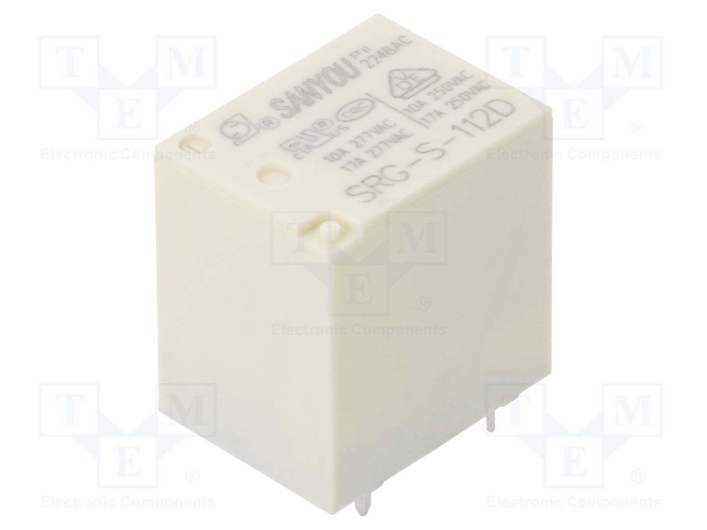 SANYOU SRG-S-112D Sähkömagneettinen rele 12VDC (50 kpl erä)