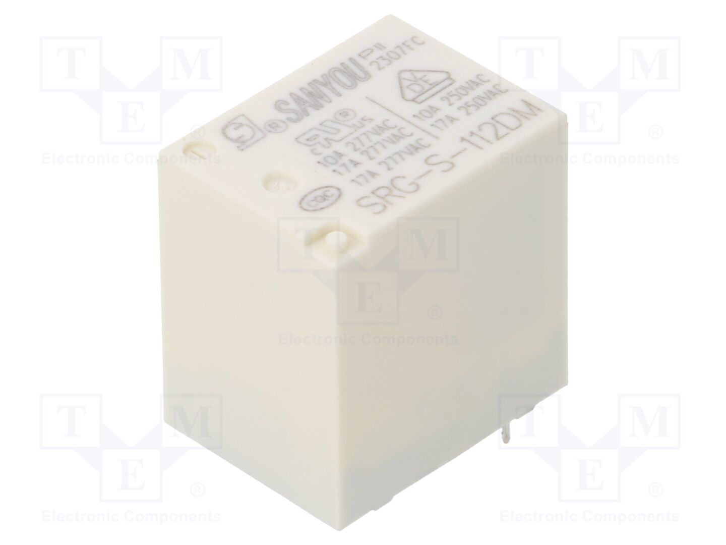 SANYOU SRG-S-112DM Sähkömagneettinen rele 12VDC (50 kpl erä)