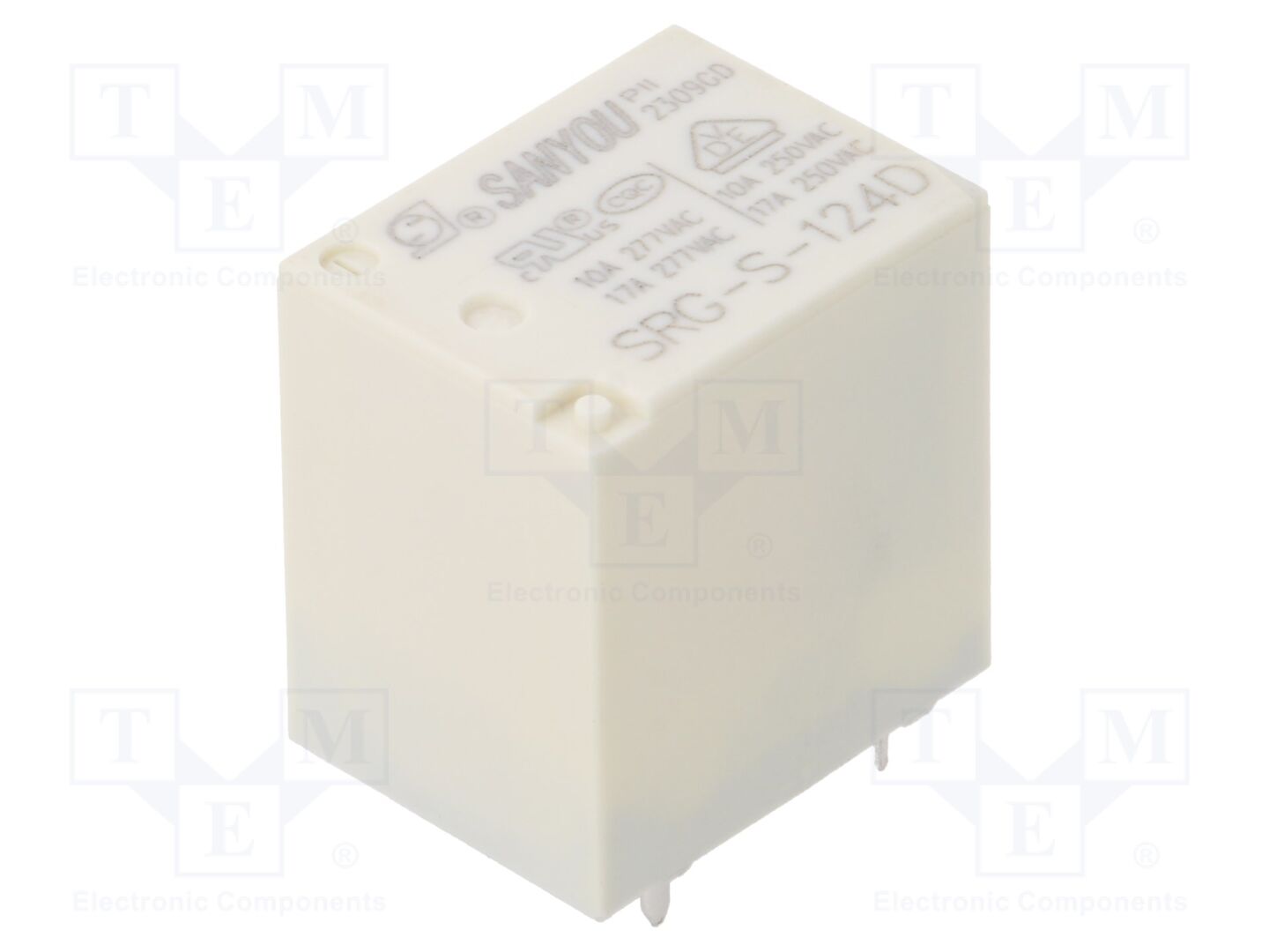 SANYOU SRG-S-124D Sähkömagneettinen rele 24VDC (50 kpl erä)