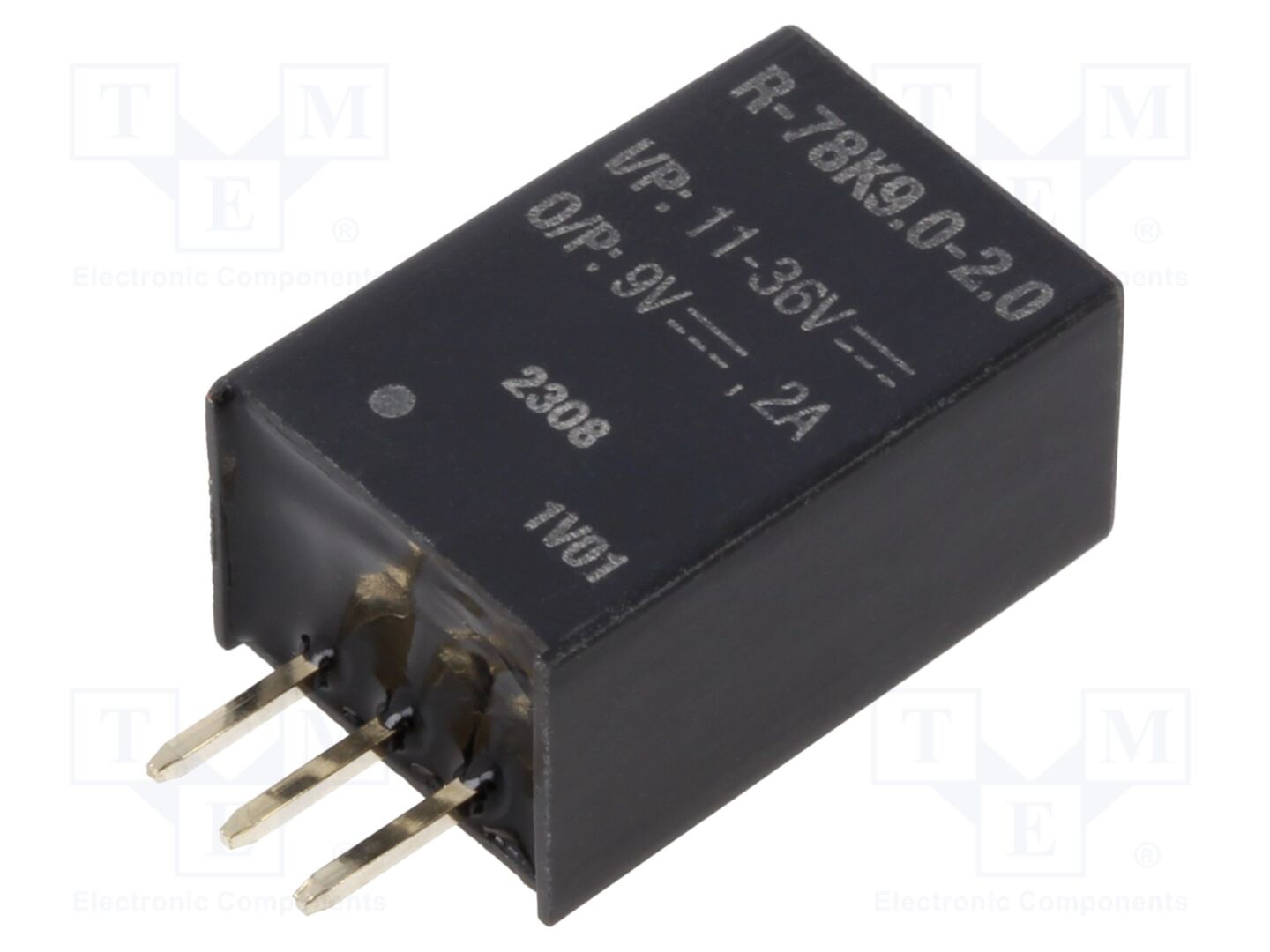 RECOM R-78K9.0-2.0 DC/DC-muunnin 9VDC, 2A