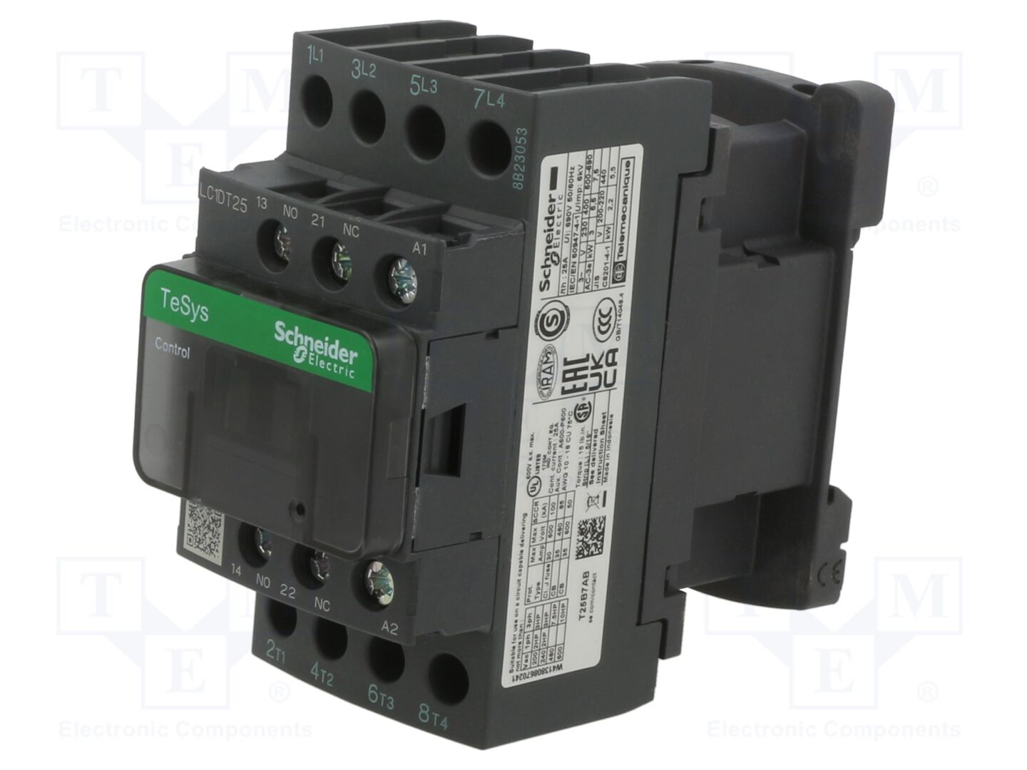 SCHNEIDER ELECTRIC LC1DT20BD Kontraktori 24VDC