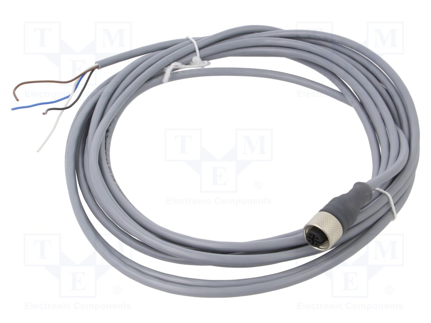 TELEMECANIQUE SENSORS XZCPV1141L5 Anturikaapeli M12, 4-napainen, 5m