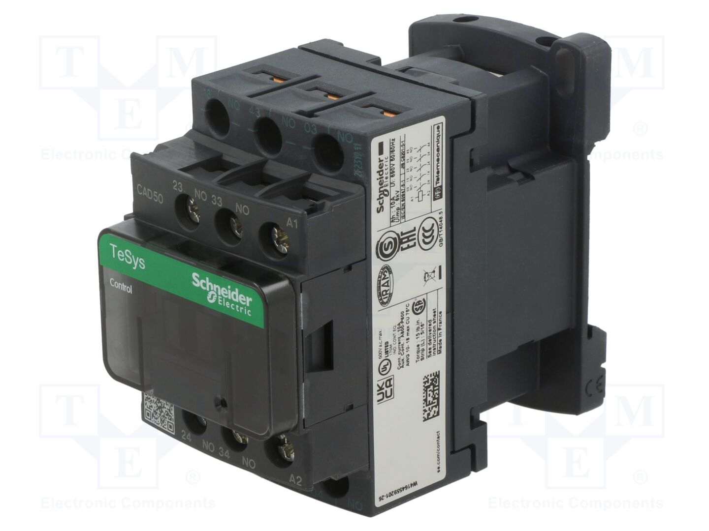 SCHNEIDER ELECTRIC CAD50B7 Kontaktori 24VAC