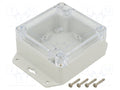 KRADEX ZP909045UJPH-ABSPC Yleiskotelo 90x90x45mm