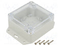 KRADEX ZP909060UJPH-ABSPC Yleiskotelo 90x90x60mm