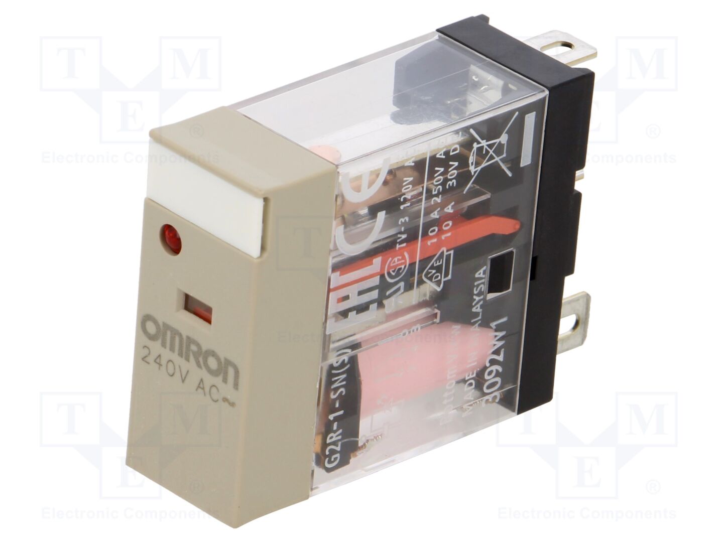 OMRON G2R-1-SN-240AC Sähkömagneettinen rele 240VAC