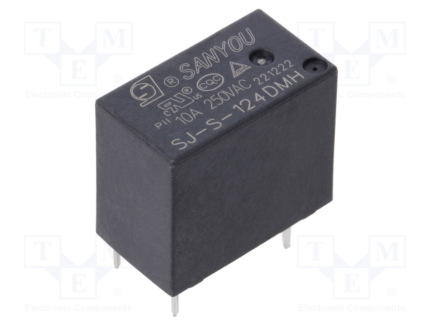 SANYOU SJ-S-124DMH Sähkömagneettinen rele 24VDC (50 kpl erä)