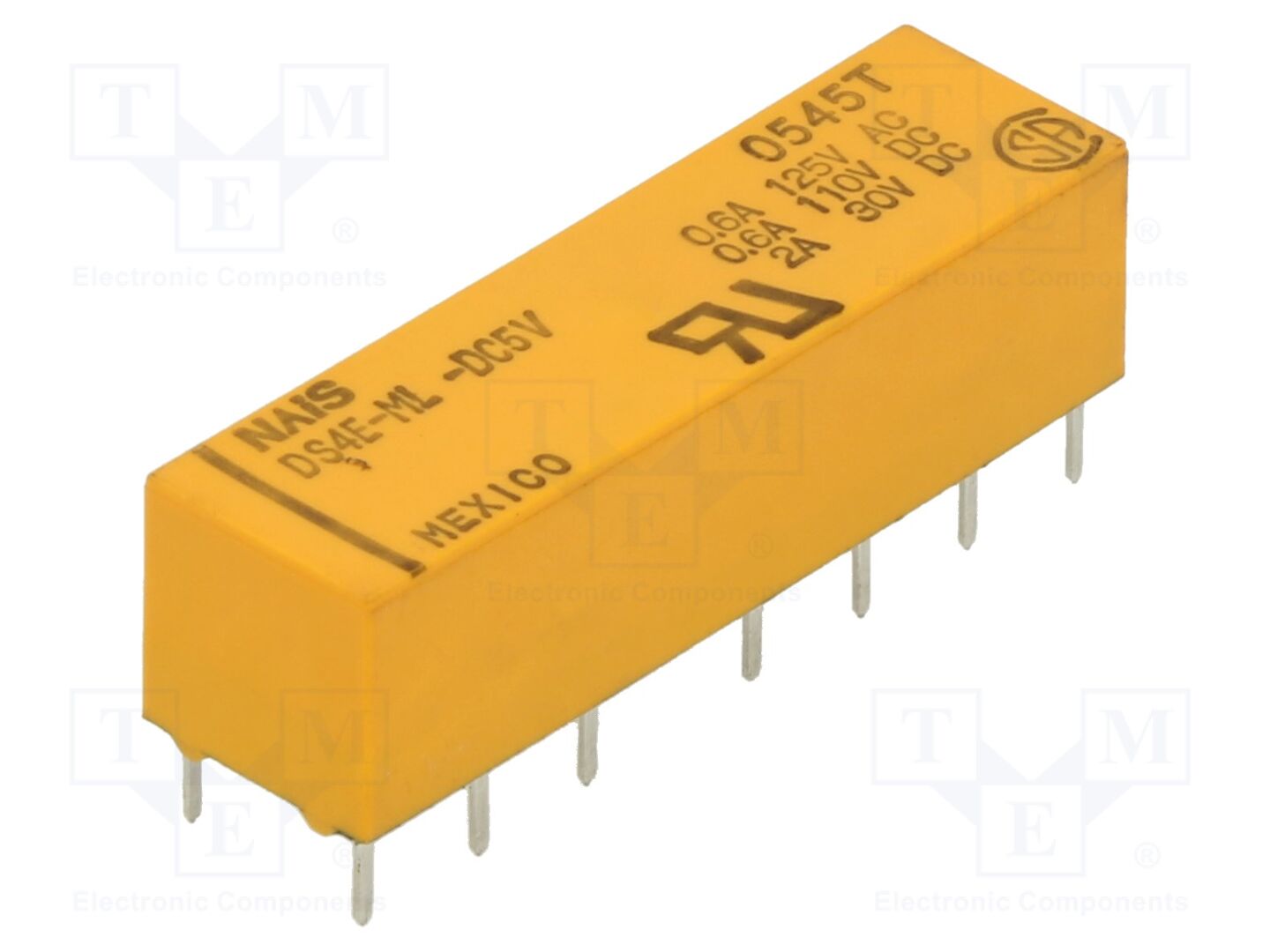 PANASONIC DS4E-ML-DC5V Sähkömagneettinen rele 5VDC