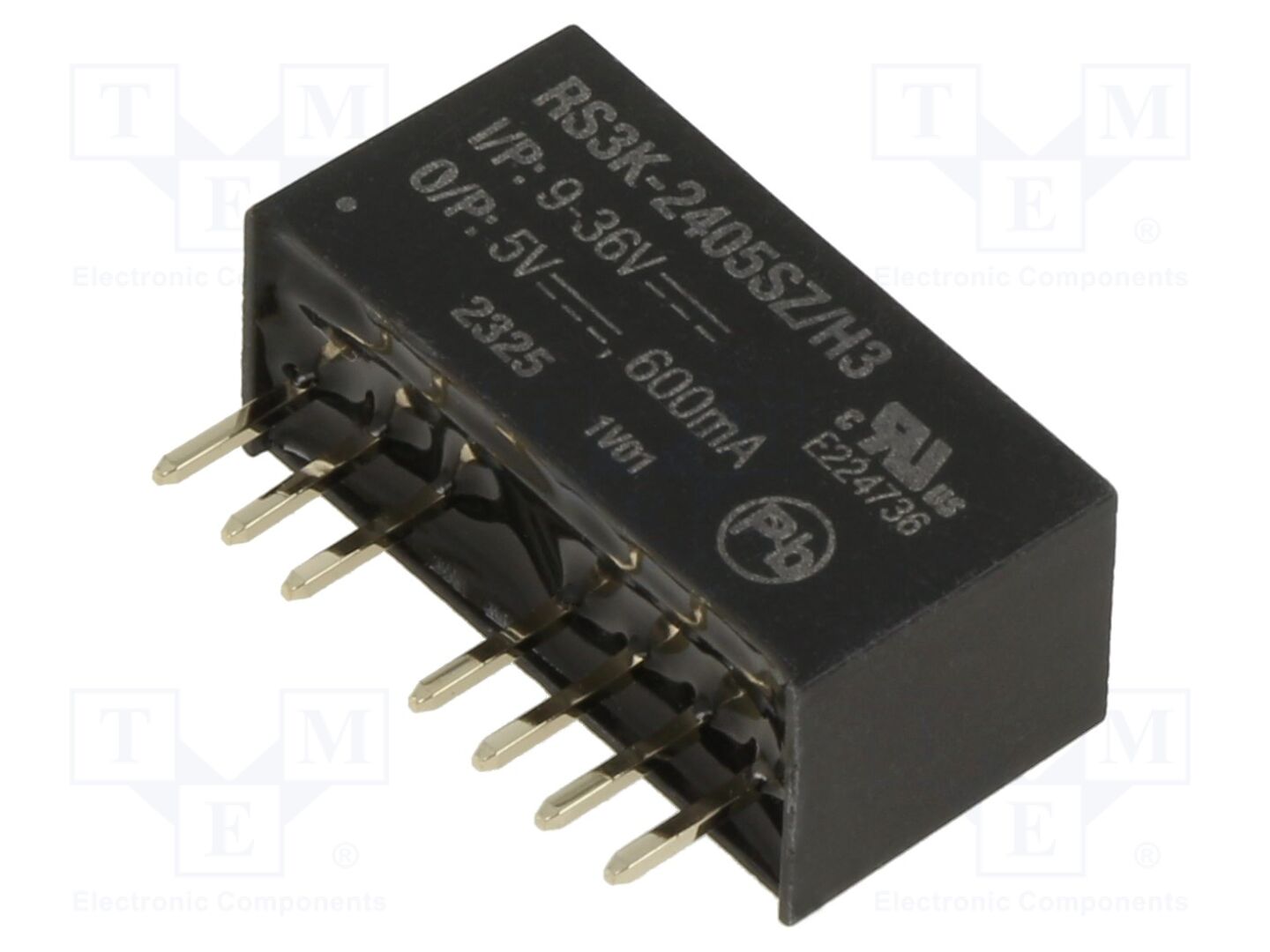 RECOM RS3K-2405SZ/H3 DC/DC-muunnin 3W, 5V