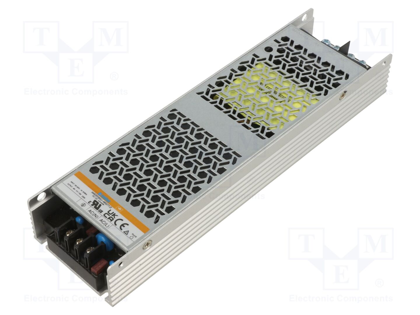 AIMTEC AMESP350U-48S277JZ Sisäänrakennettu kytkentävirtalähde 350W 48VDC