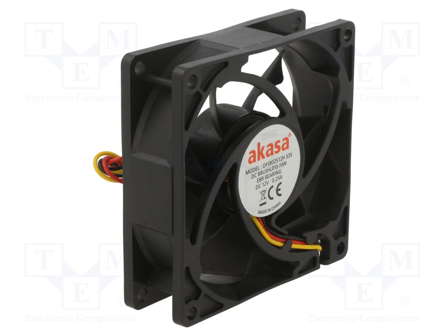 Akasa DFS802512H Aksiaalituuletin 12VDC
