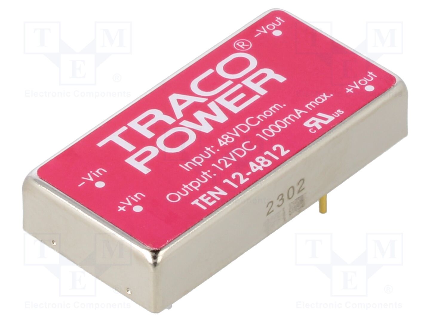 TRACO POWER TEN12-4812 DC/DC-muunnin 12W