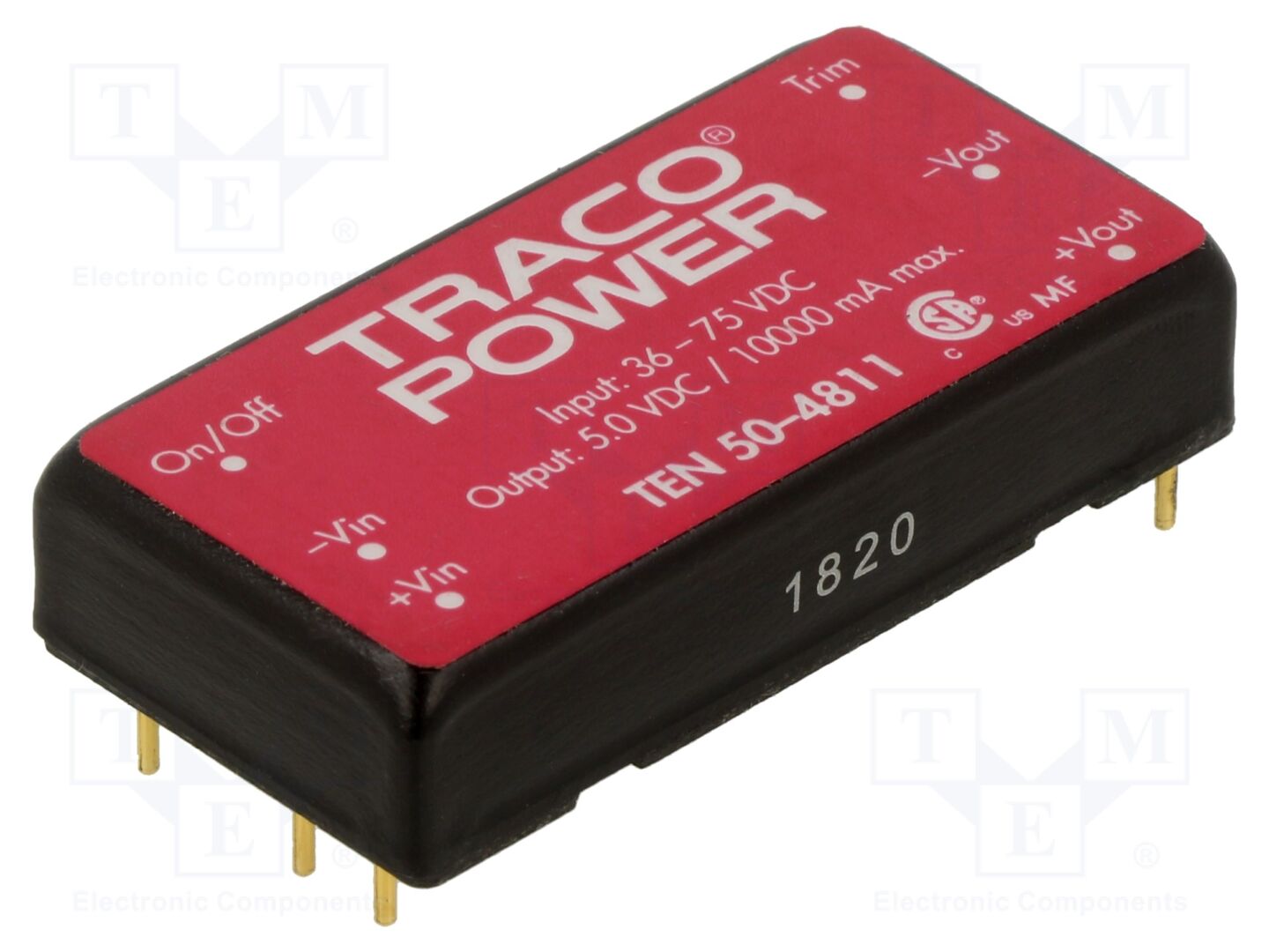 TRACO POWER TEN50-4811 DC/DC-muunnin 50W