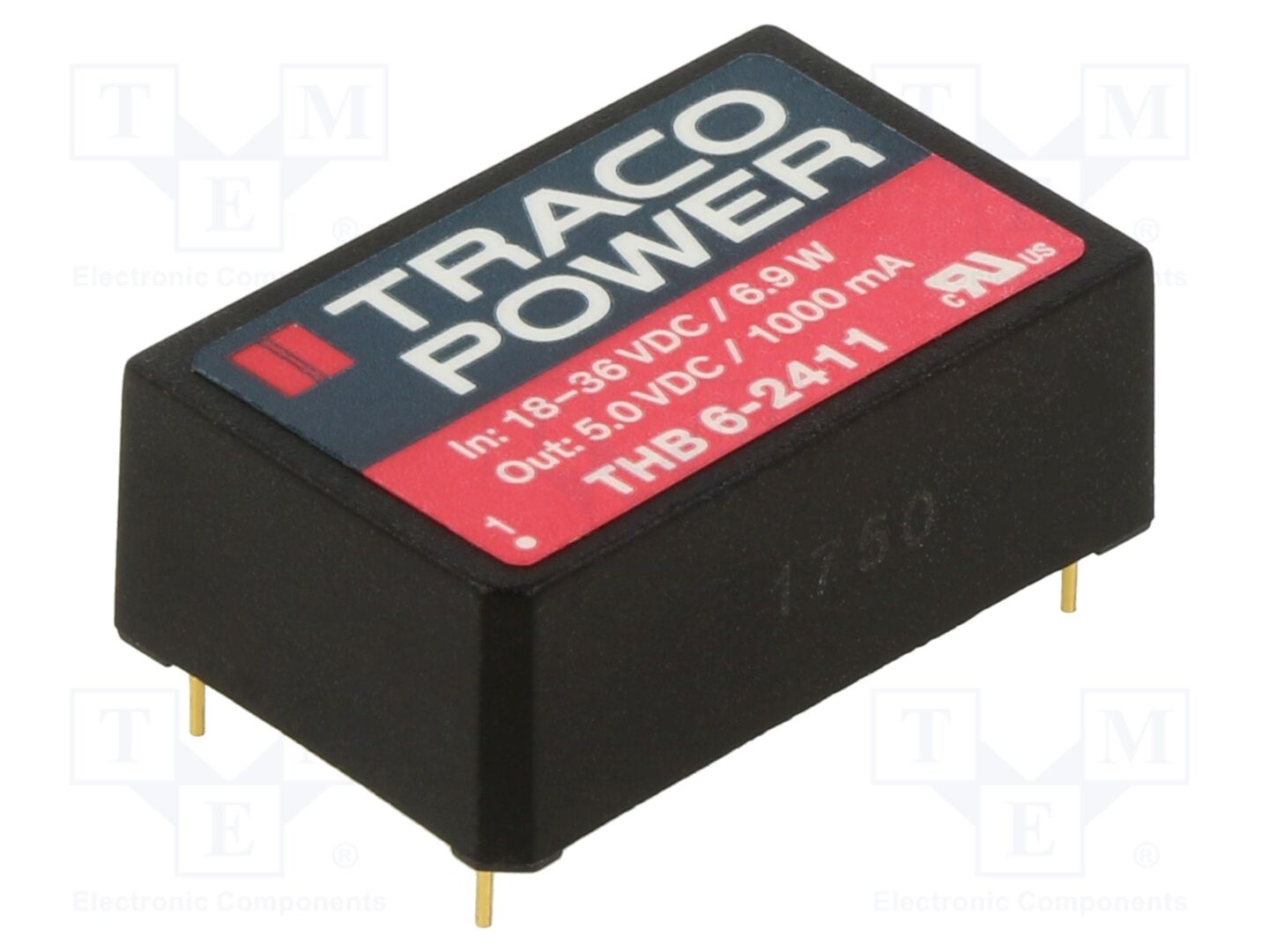 TRACO POWER THB6-2411 DC/DC-muunnin 6W